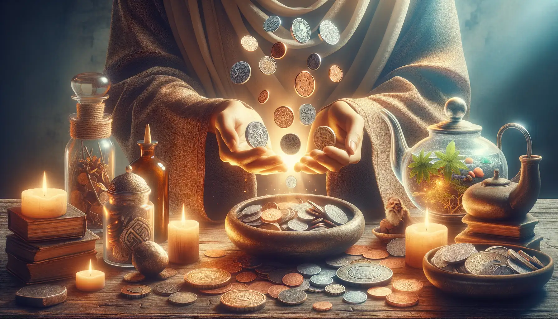 The Role of Coins as Symbols in Healing Practices